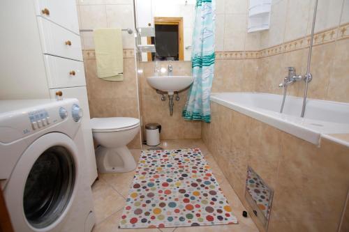 Koupelna v ubytování Apartment Toma