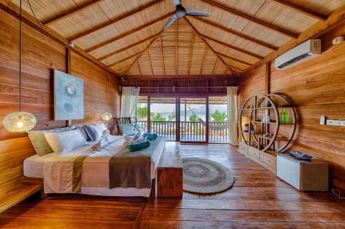 Posezení v ubytování Kuda Laut Boutique Dive Resort