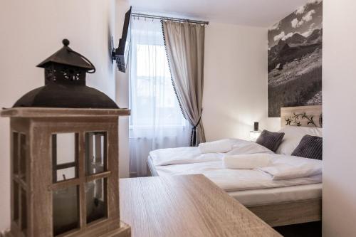 Posteľ alebo postele v izbe v ubytovaní Apartament Piaseckiego Centrum