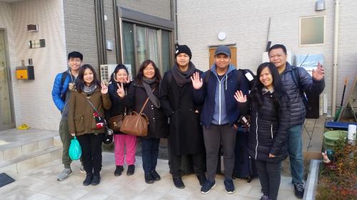 a group of people posing for a picture at Tokyo Guest House 2020 in Tokyo