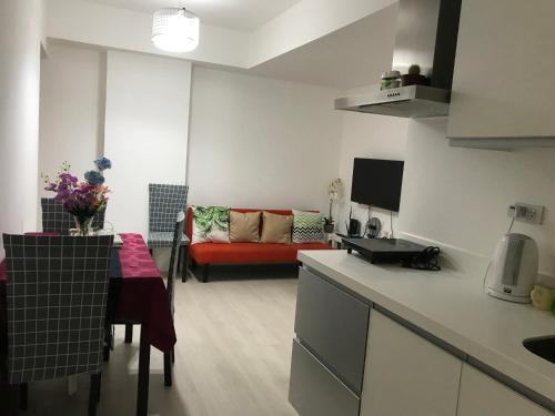 Kuchyň nebo kuchyňský kout v ubytování Joanne Sweet Home