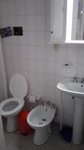 Um banheiro em Leticia y Fabián