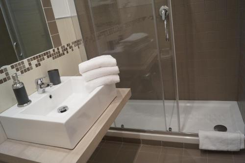 Koupelna v ubytování Gialel Pisa