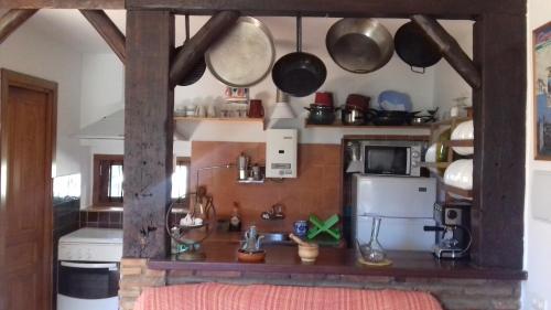 Virtuvė arba virtuvėlė apgyvendinimo įstaigoje Cortijo El Cerrillo
