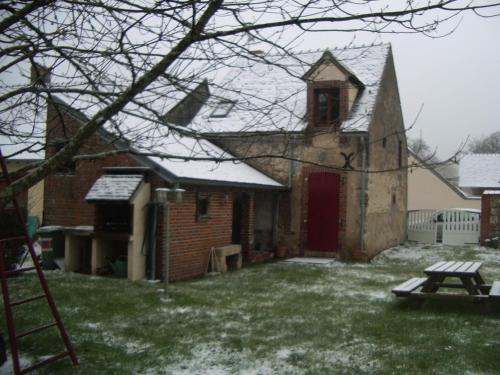 Gîte de Lavau v zimě