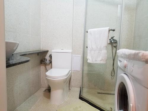 Ένα μπάνιο στο Super Central & Panoramic - Leo's Apartment
