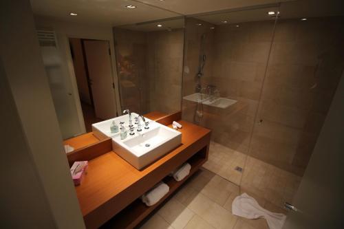 Golf & Wellness Apartment 34. tesisinde bir banyo