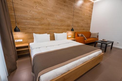 Ένα ή περισσότερα κρεβάτια σε δωμάτιο στο Luxury Apartments on Central Avenue