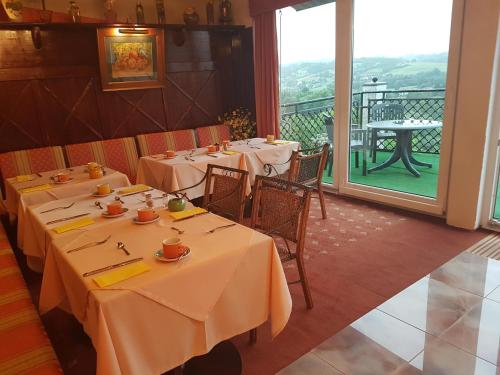 Balkón nebo terasa v ubytování Villa Historia