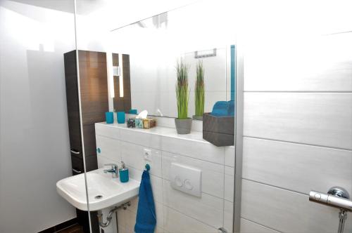 Ένα μπάνιο στο Apartments am Freizeitpark