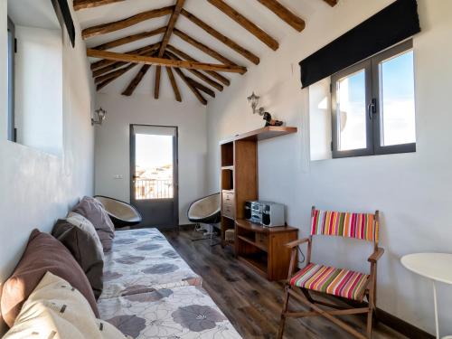 Χώρος καθιστικού στο Casona Del Buen Vivir