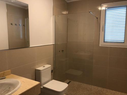 Kúpeľňa v ubytovaní Casa Caliche