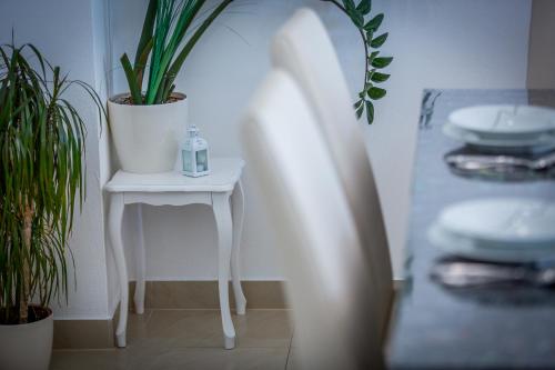 Χώρος καθιστικού στο Apartment Luni