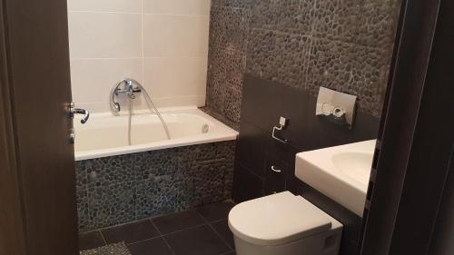 Koupelna v ubytování Treasure Mountain Predeal