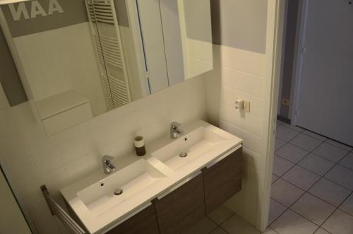 Koupelna v ubytování Oostende Appartement
