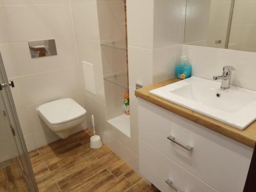 Kúpeľňa v ubytovaní Nordic Apartamenty św.Mikołaja