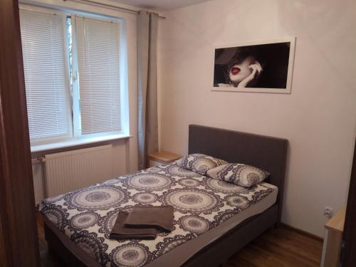 Posteľ alebo postele v izbe v ubytovaní Nordic Apartamenty św.Mikołaja