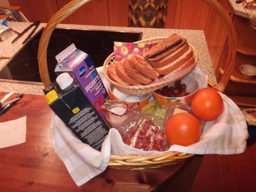 Jídlo v penzionu nebo okolí