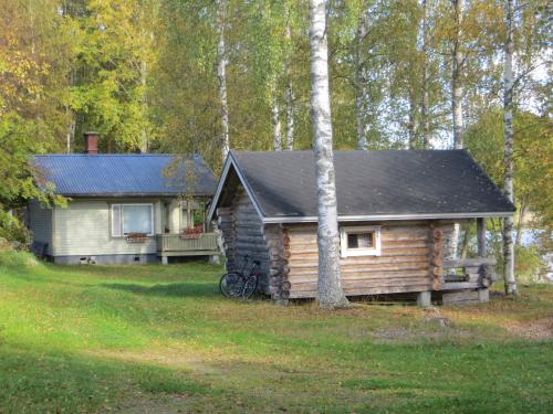 Bygningen som feriehuset ligger i