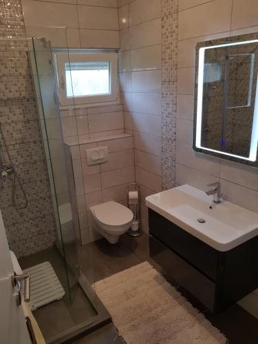 Ένα μπάνιο στο Holiday Home Begonja