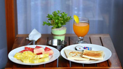 Jídlo v penzionu nebo okolí