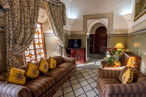 Гостиная зона в Palais Dar Donab