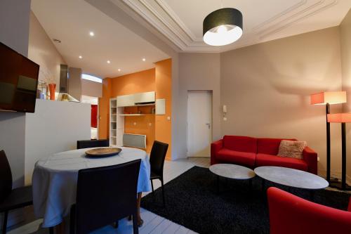 Η κουζίνα ή μικρή κουζίνα στο Appartement Week-end