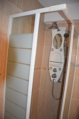 Koupelna v ubytování Apartamentos Arredondo