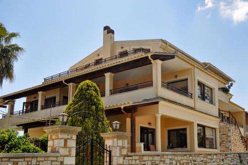 Budova, kde se vila nachází