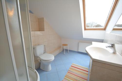 Koupelna v ubytování Apartamenty Rybak 3