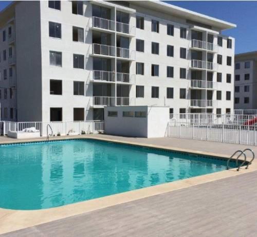 Πισίνα στο ή κοντά στο Departamento La Serena