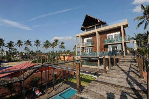 Zahrada ubytování Saprin Beach Resort
