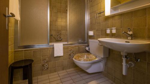 Koupelna v ubytování Adler Residenz 8