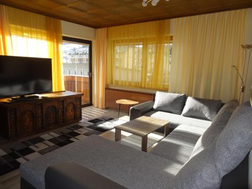 Μια τηλεόραση ή/και κέντρο ψυχαγωγίας στο Apartment am Tauernplatz