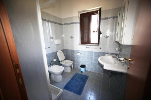 Et badeværelse på Villa Macria