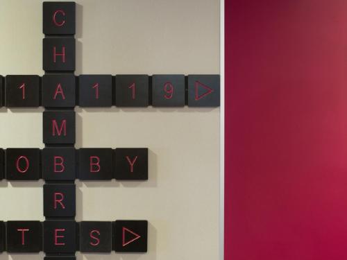 a computer keyboard with the words autism spelled on it at ibis Styles Castres in Castres