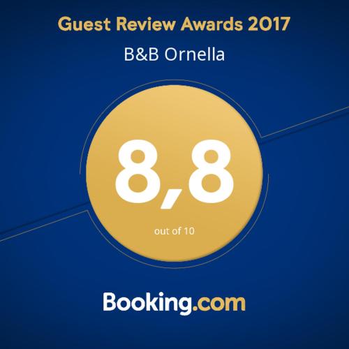 B&B Ornellaに飾ってある許可証、賞状、看板またはその他の書類