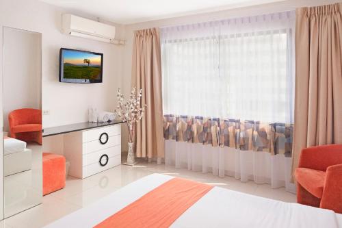 Katil atau katil-katil dalam bilik di Sunny Beach Residence