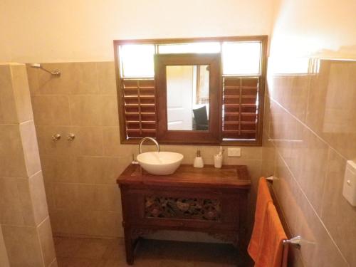 Phòng tắm tại Villa Papaya