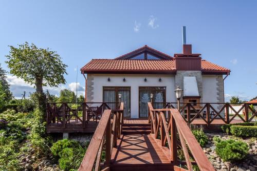Κήπος έξω από το Villa Regina - Apartment Complex Resort in Šventoji