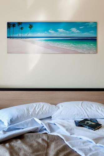 Кровать или кровати в номере Casa Vacanze Samira