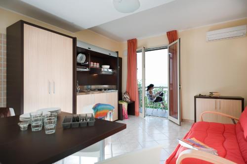 Кровать или кровати в номере Casa Vacanze Samira