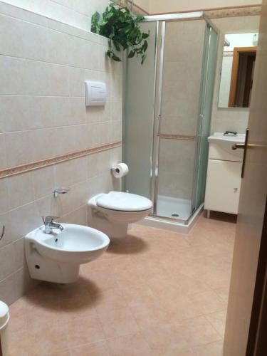 Bilik mandi di Agriturismo Al Franet