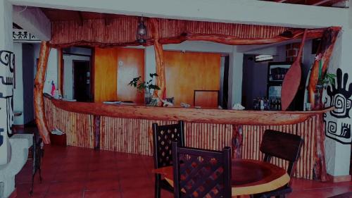 Lounge nebo bar v ubytování Cocoa Inn Hostal