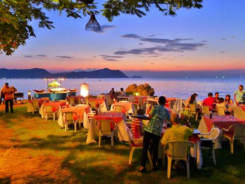 Landskap semula jadi dekat dengan resort