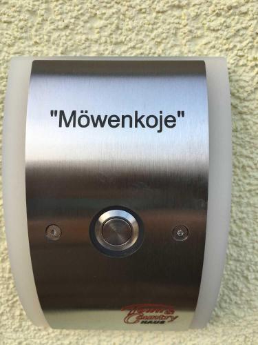 a close up of a mwolnote cell phone at FH Moewenkoje in Karlshagen
