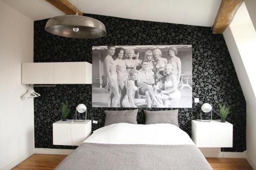 Cama o camas de una habitación en Princesse Apart'hôtel