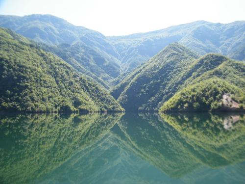 アパートホテルの近くで見られる自然の景観