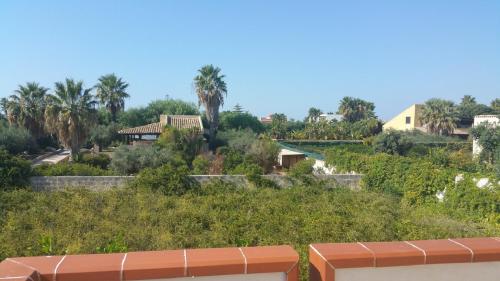 a view from the roof of a house at Anastasia Villas-B&B in Lido Signorino