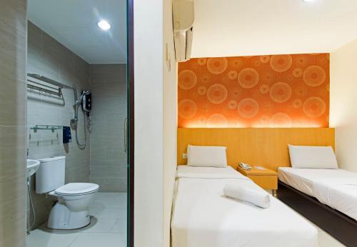 Salle de bains dans l'établissement Signature Hotel @ Puchong Setiawalk